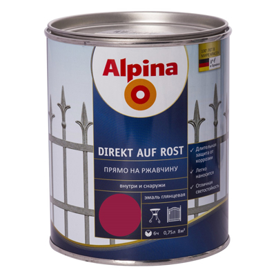 PEINTURE PAR METAL ET ALPINA RUST