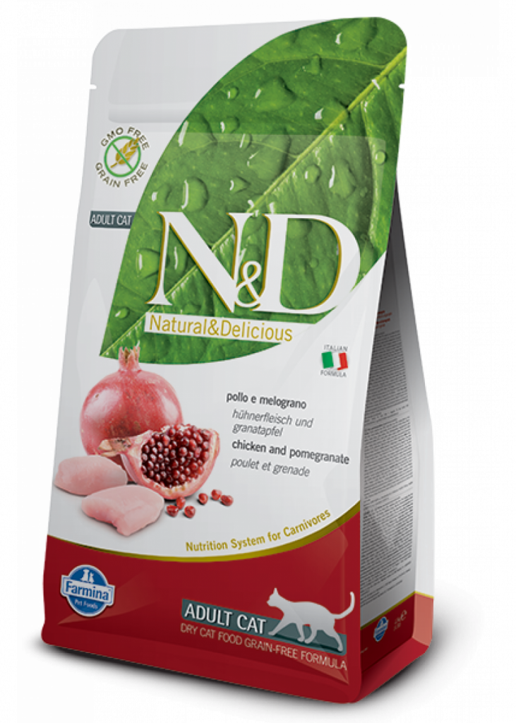 FARMINA N & D POULET FELIN ET GRENADE À FAIBLE GRAIN NEUTRÉ